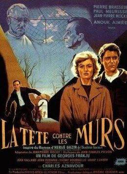 Постер: Головой об стену / La tête contre les murs (1958)