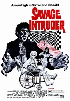 Постер: Жестокое вторжение / Savage Intruder (1970)