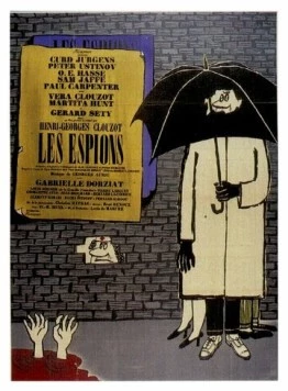 Постер: Шпионы / Les espions (1957)
