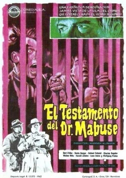 Постер: Завещание доктора Мабузе / Das Testament des Dr. Mabuse (1962)