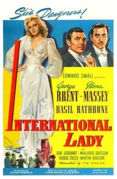 Постер: Интернациональная леди / International Lady (1941)