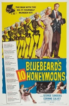 Постер: Десять медовых месяцев Синей Бороды / Bluebeards Ten Honeymoons (1960)