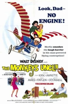 Постер: Обезьяний дядюшка / The Monkey's Uncle (1965)