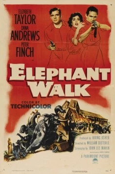Постер: Слоновья тропа / Elephant Walk (1954)