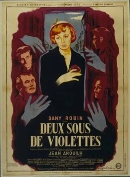 Постер: Две южных фиалки / Deux sous de violettes (1951)
