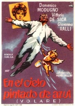 Постер: Синева в синеве / Nel blu dipinto di blu (1959)