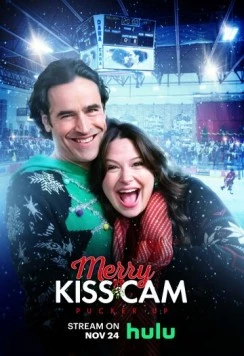 Постер: Поцелуй на удачу / Merry Kiss Cam (2022)
