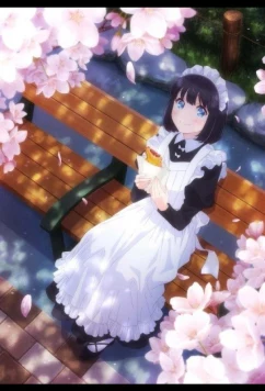 Постер: Горничная, которая просто любит покушать / Maid-san wa Taberu dake (2026)