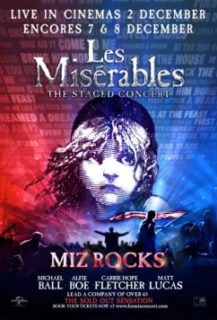 Постер: Отверженные: 25-ая годовщина мюзикла / Les Misérables: The Staged Concert (2019)