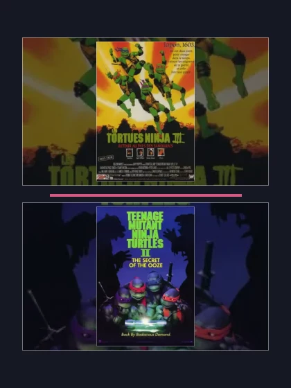 Постер: Черепашки-ниндзя: все части