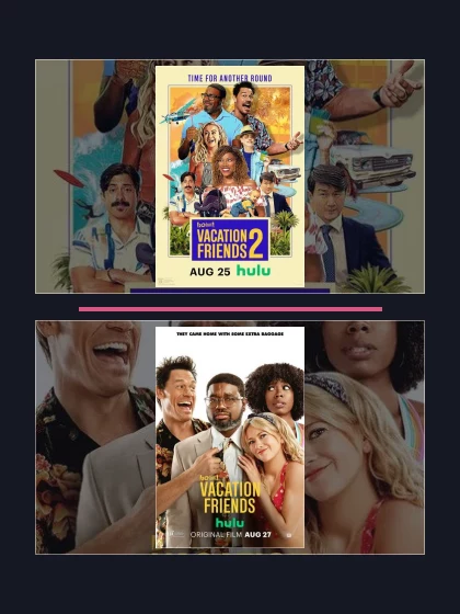 Постер: Друзья по отпуску: все части