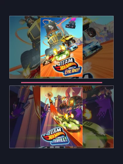 Постер: Hot Wheels. Мегатрасса: все части