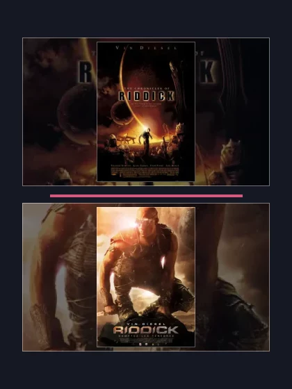 Постер: Хроники Риддика: все части