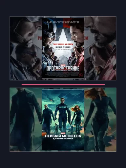 Постер: Первый мститель: все части