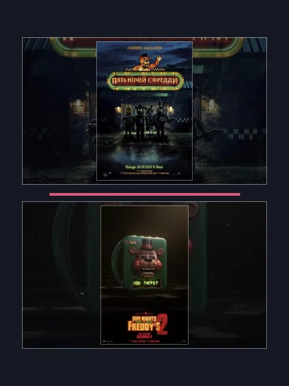 Постер: Пять ночей с Фредди: все части