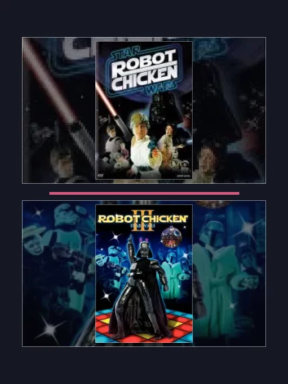 Постер: Робоцып: Звездные войны: все части