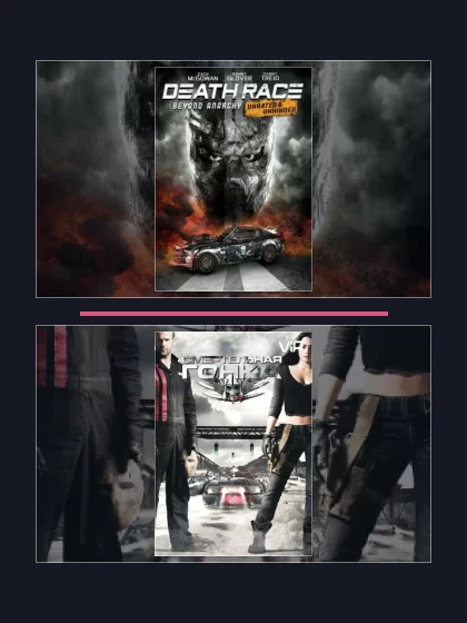 Постер: Смертельная гонка: все части