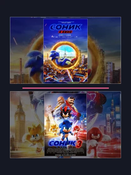 Постер: Соник: все части