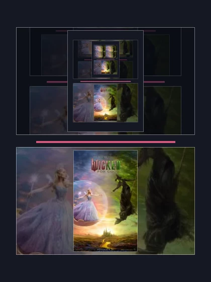 Постер: Злая: Сказка о ведьме Запада (2024)