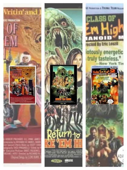 Постер: Атомная школа: все части смотреть онлайн и скачать торрент в хорошем качестве