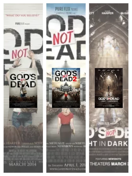 Постер: Бог не: все части смотреть онлайн и скачать торрент в хорошем качестве