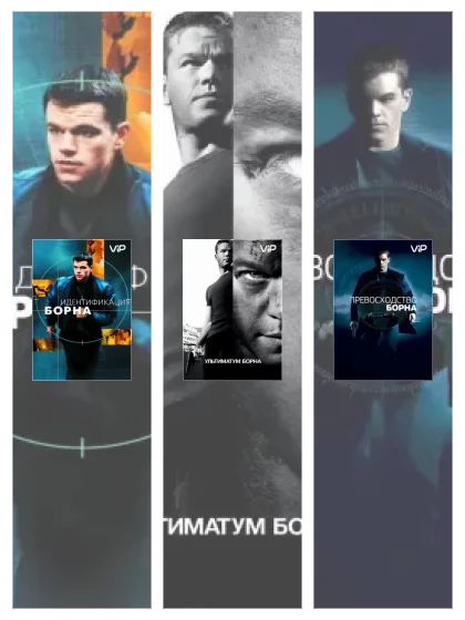 Постер: Идентификация Борна