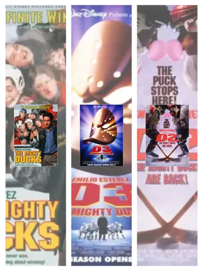 Постер: Могучие утята: все части смотреть онлайн и скачать торрент в хорошем качестве