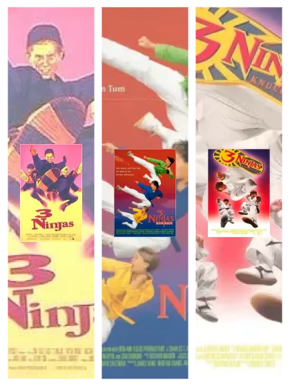 Постер: Три ниндзя: все части смотреть онлайн и скачать торрент в хорошем качестве