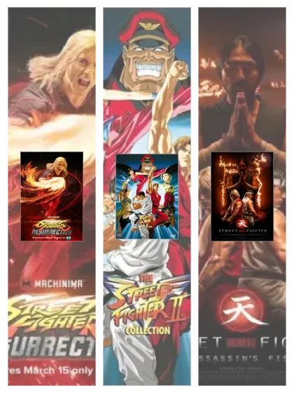 Постер: Уличный боец: все части смотреть онлайн и скачать торрент в хорошем качестве